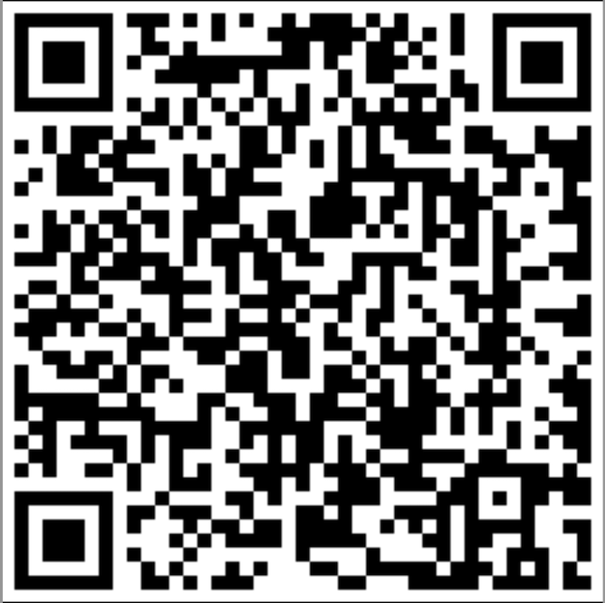 QR code for the AR experience