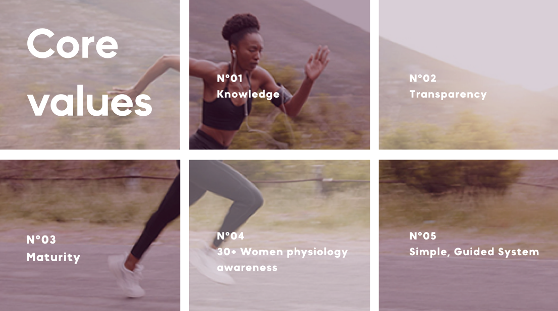 Power Woman core values