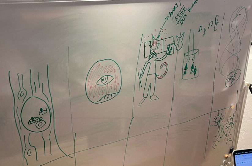 Early concept sketch 1